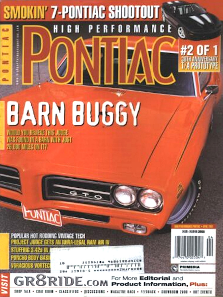 High Performance Pontiac Apr April 2001