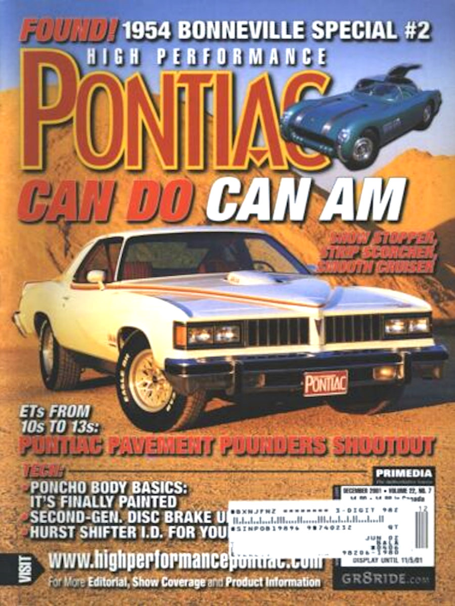High Performance Pontiac Dec December 2001
