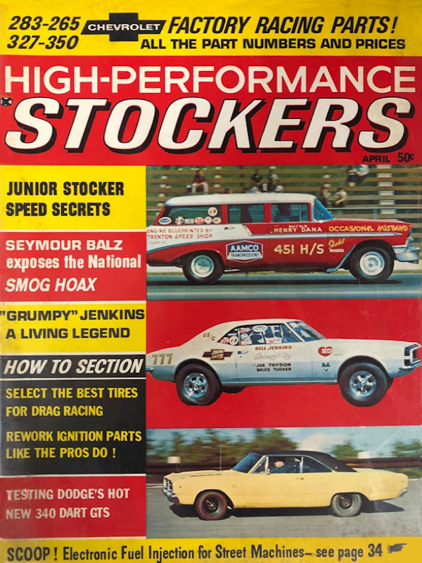 High Performance Stockers Apr April 1968 