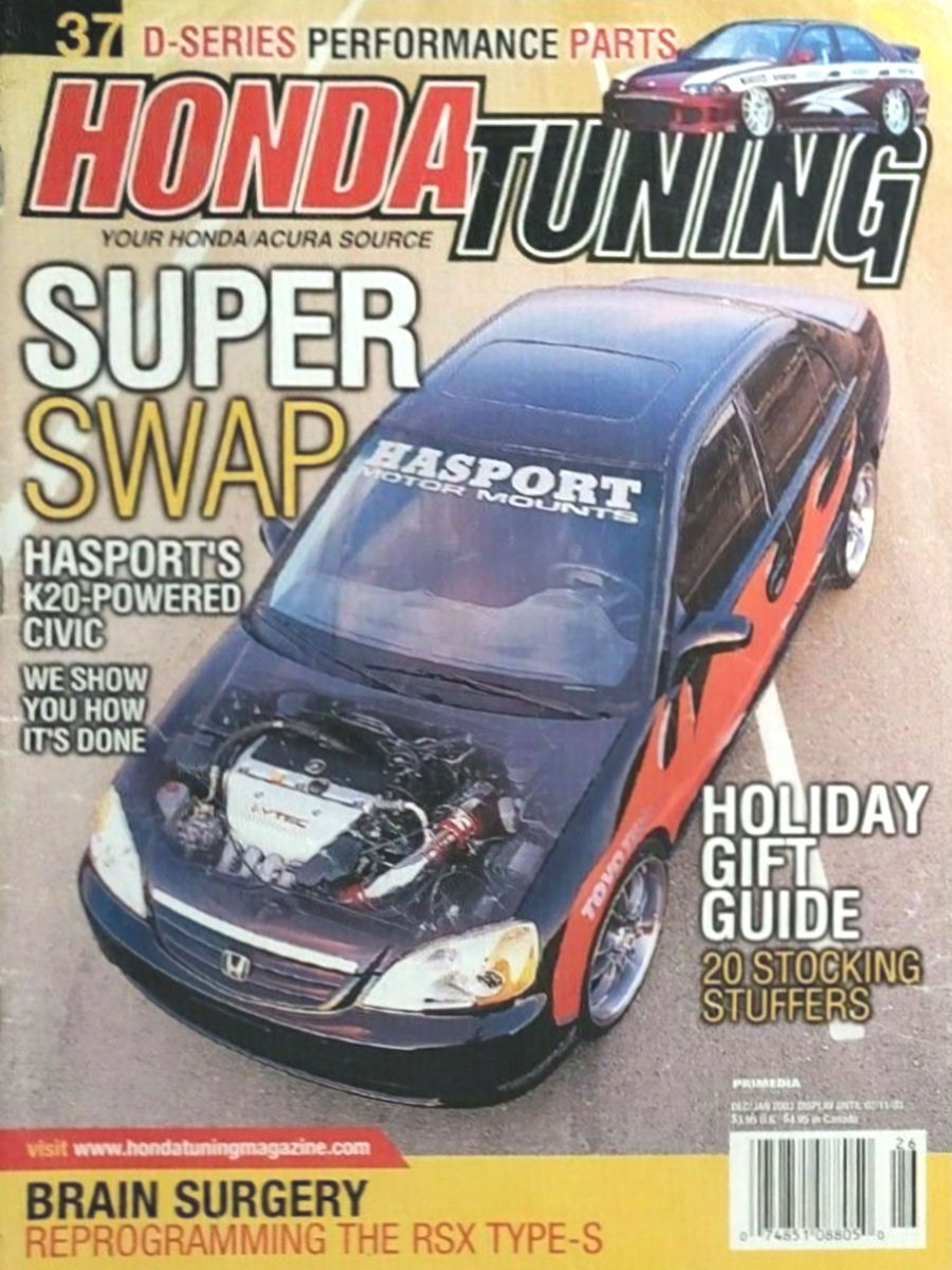 Honda Tuning Dec December Jan January 2003
