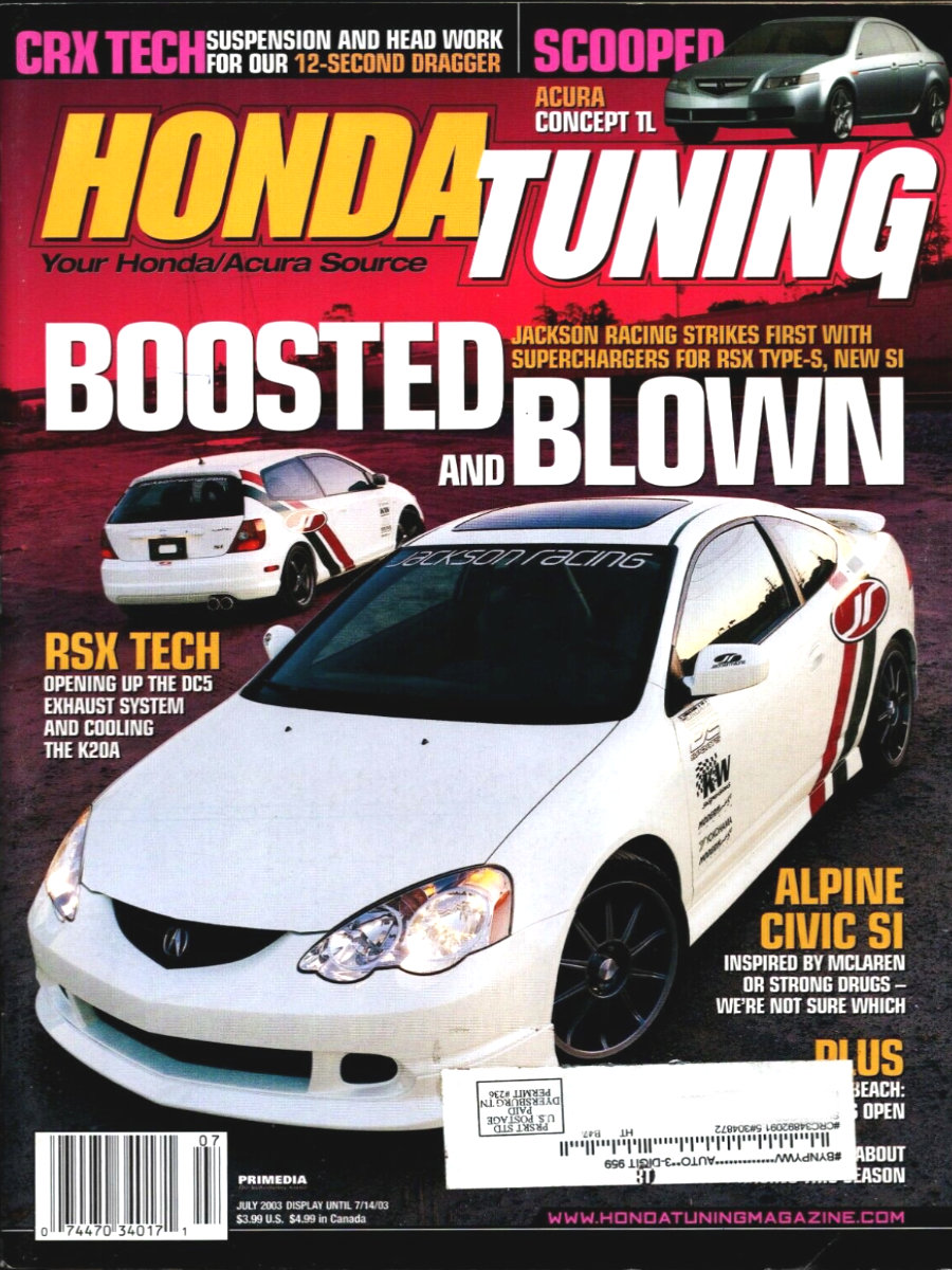 Honda Tuning Jul July 2003