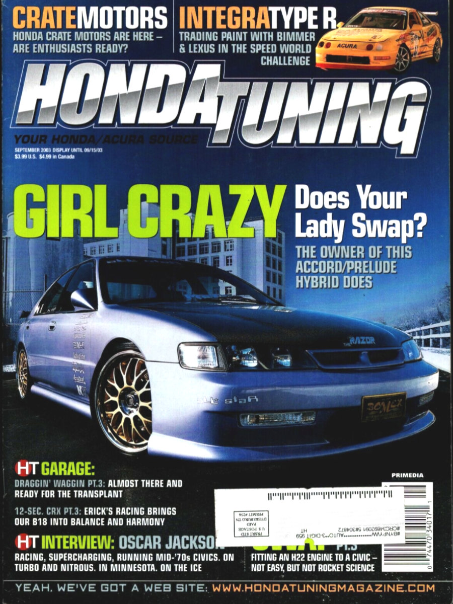 Honda Tuning Sept September 2003