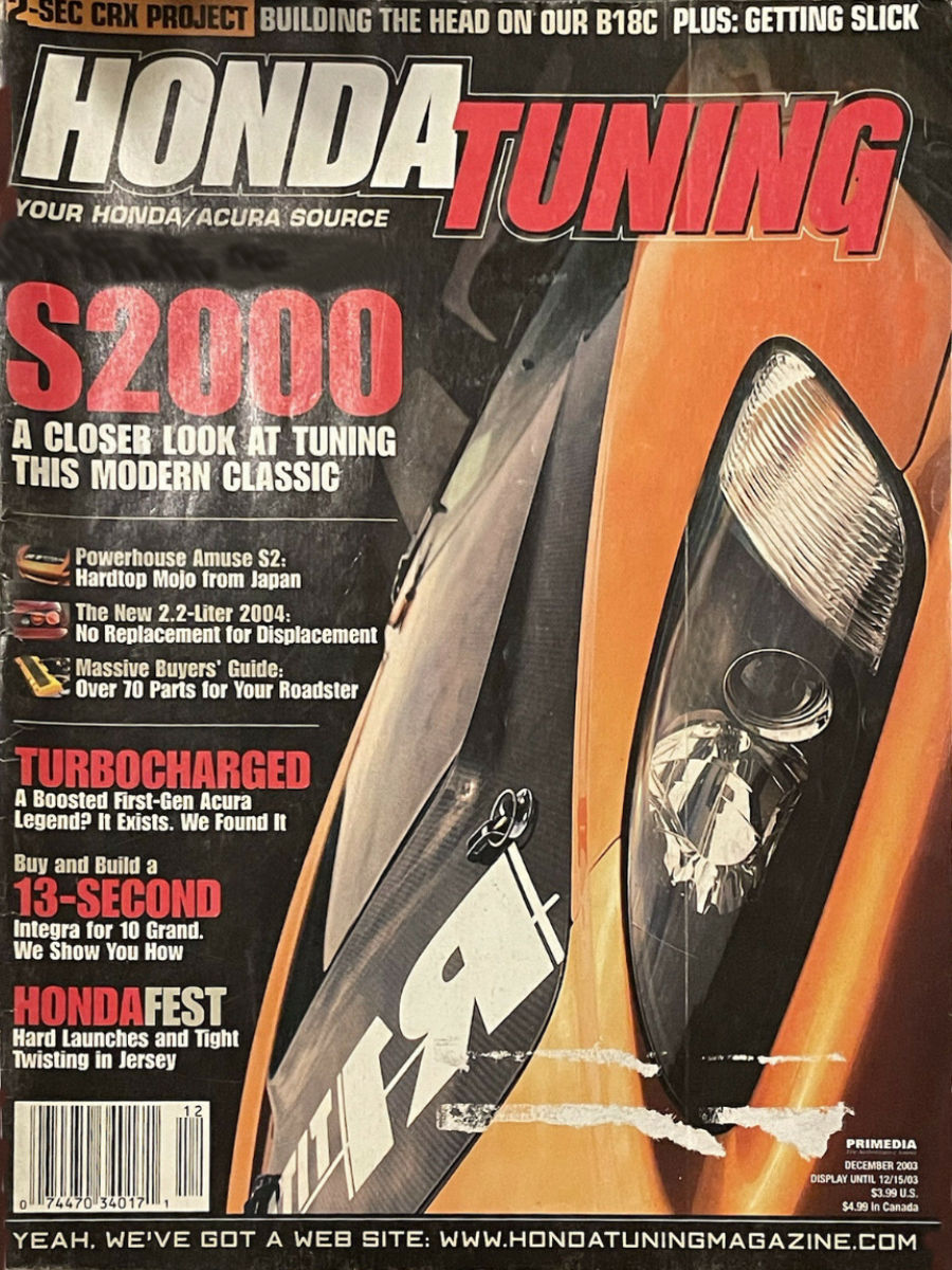 Honda Tuning Dec December 2003