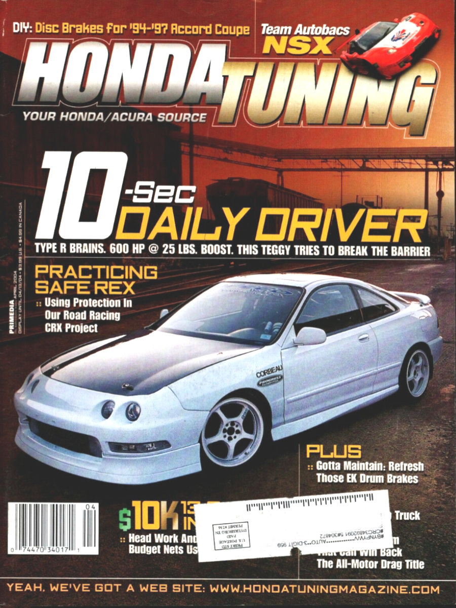 Honda Tuning Apr April 2004