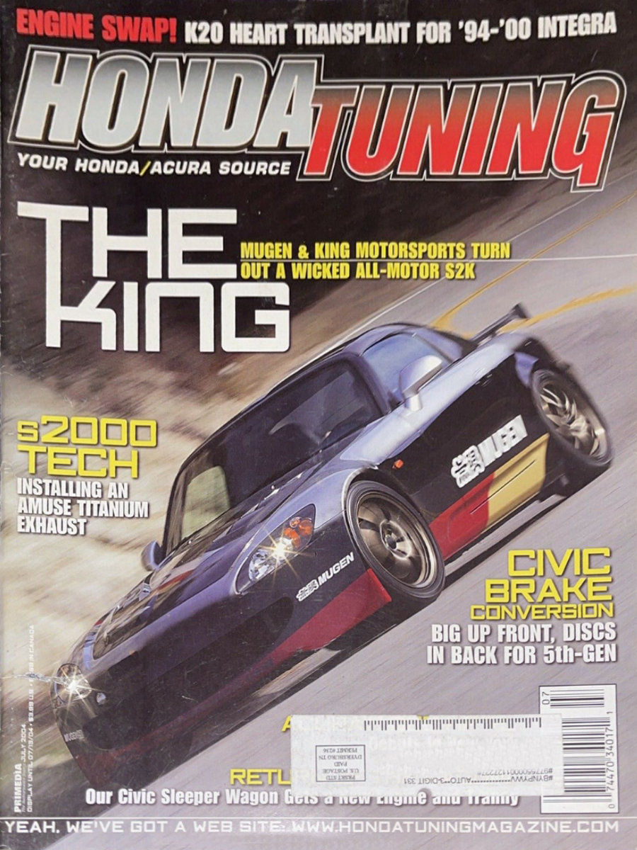 Honda Tuning Jul July 2004