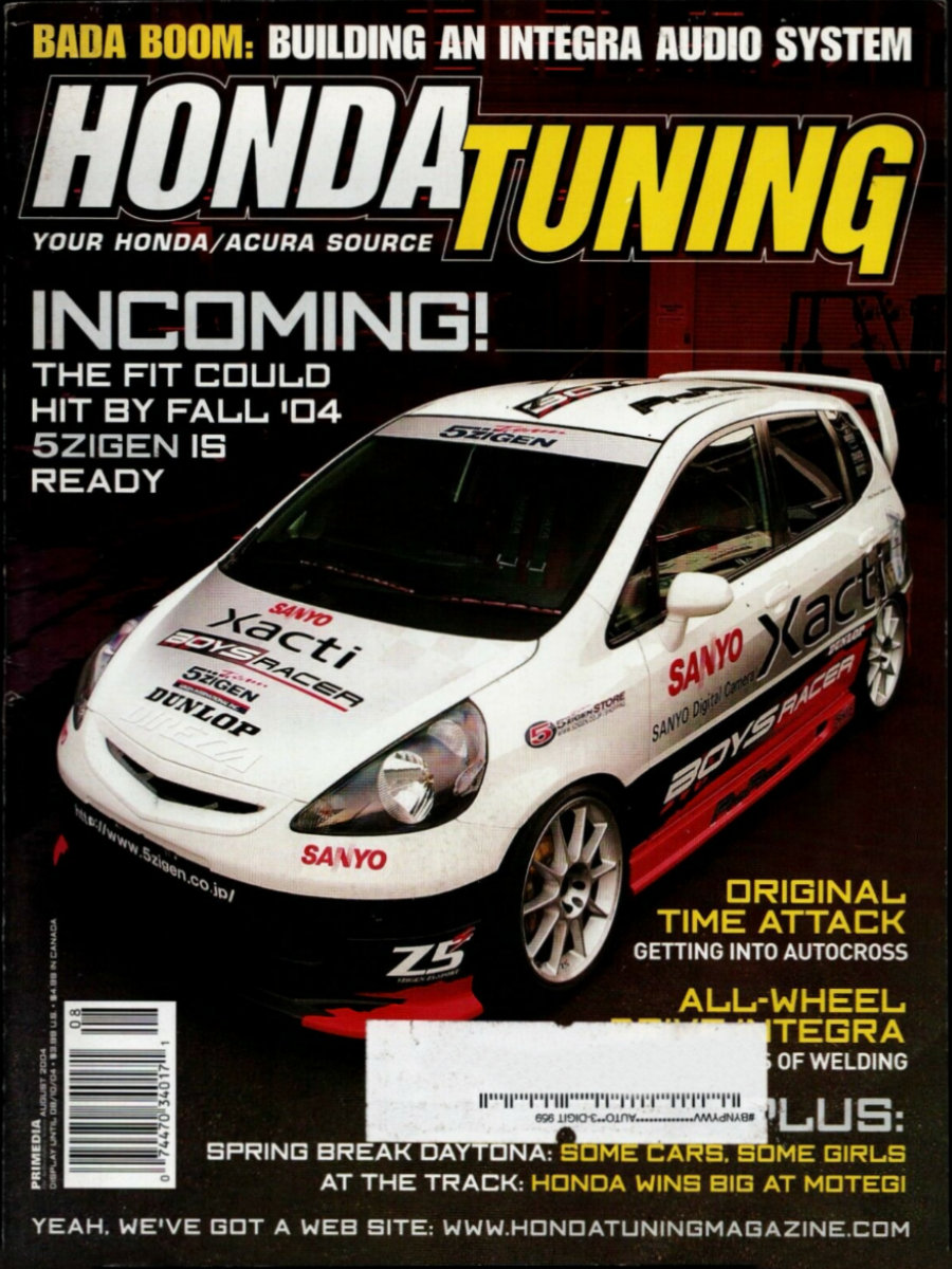 Honda Tuning Aug August 2004