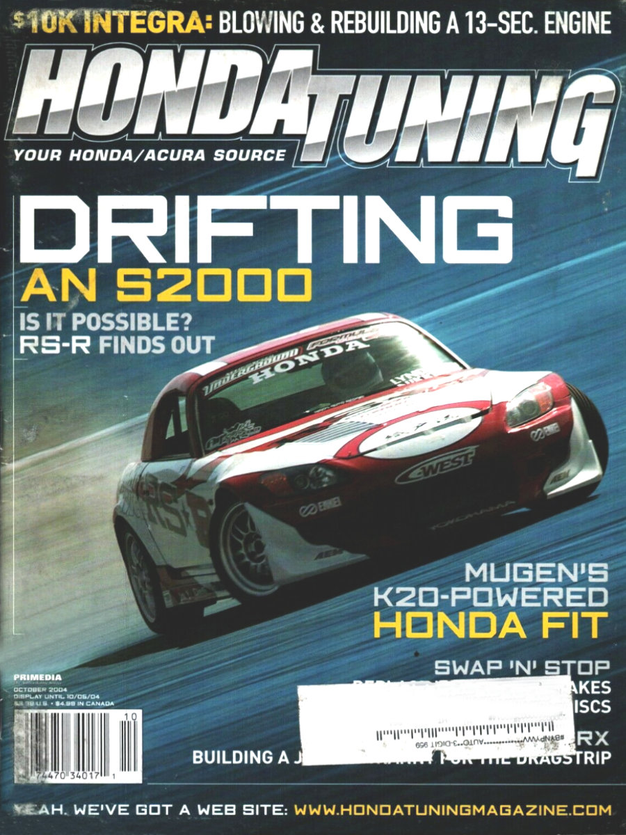 Honda Tuning Oct October 2004
