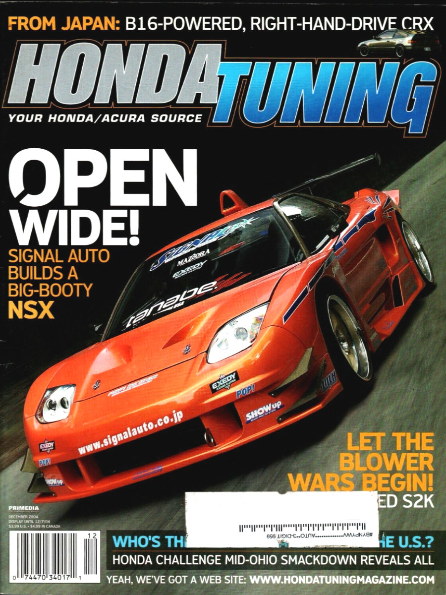 Honda Tuning Dec December 2004