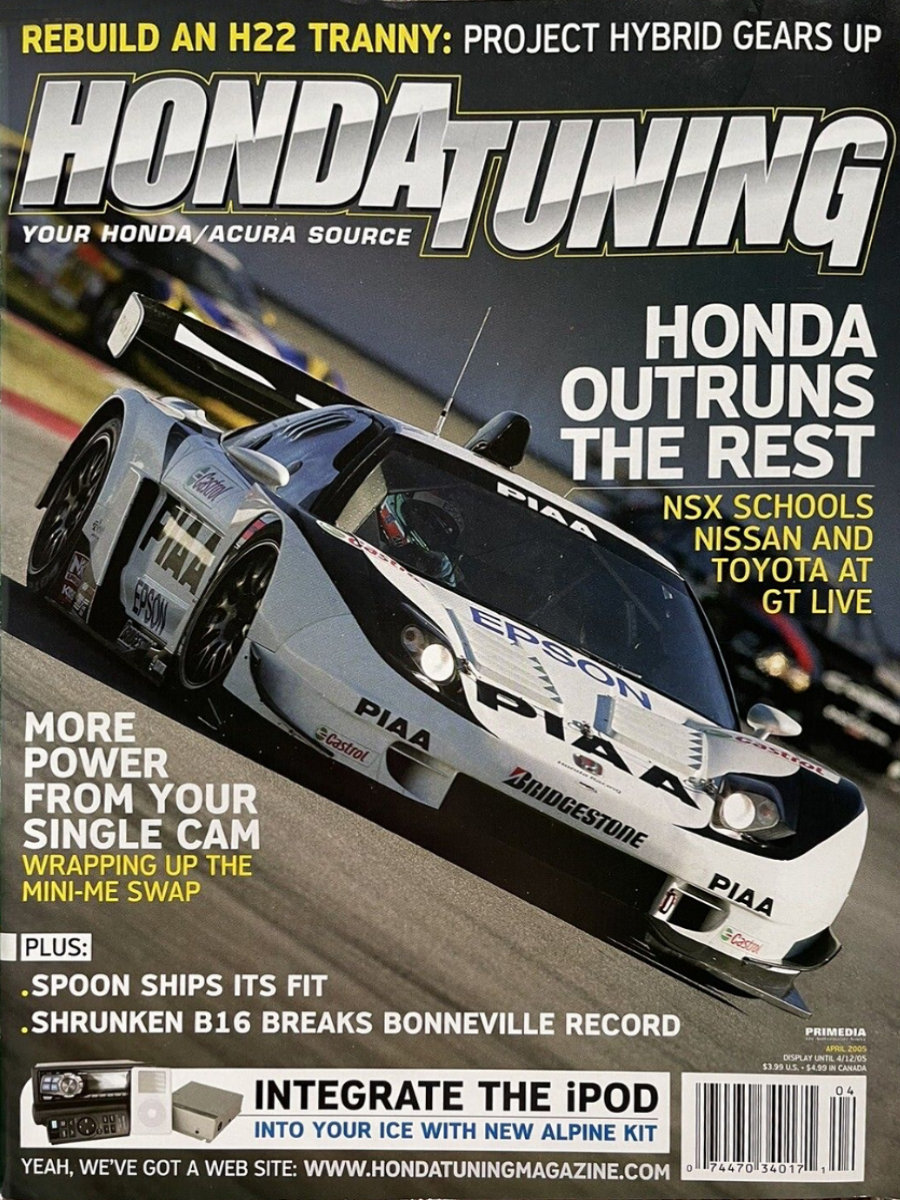 Honda Tuning Apr April 2005