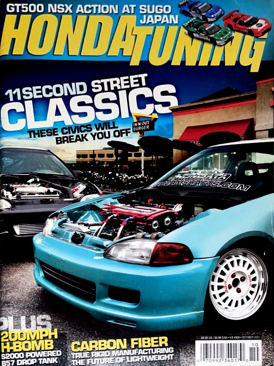 Honda Tuning Oct October 2007