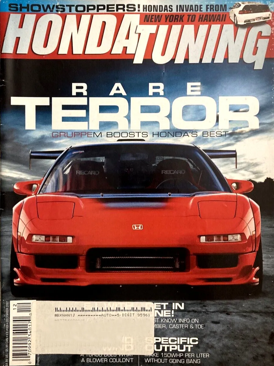 Honda Tuning Dec December 2007