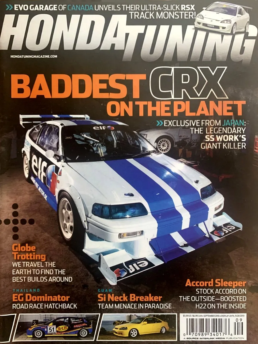 Honda Tuning Sept September 2010