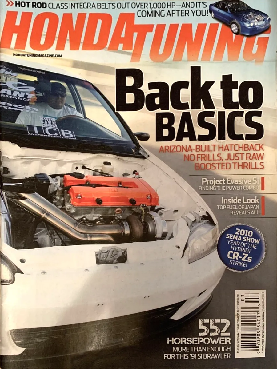 Honda Tuning Feb February Mar March 2011