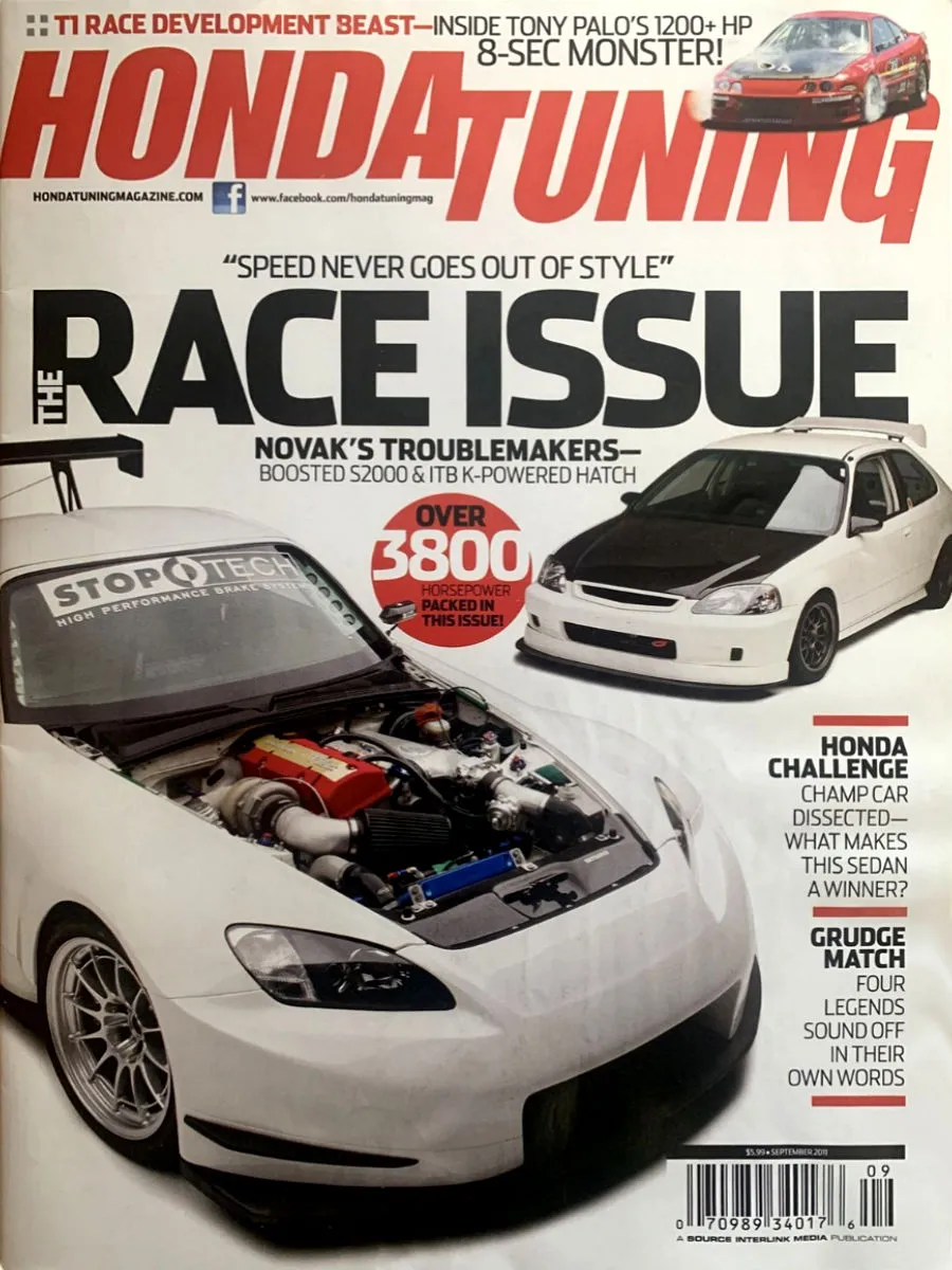 Honda Tuning Sept September 2011