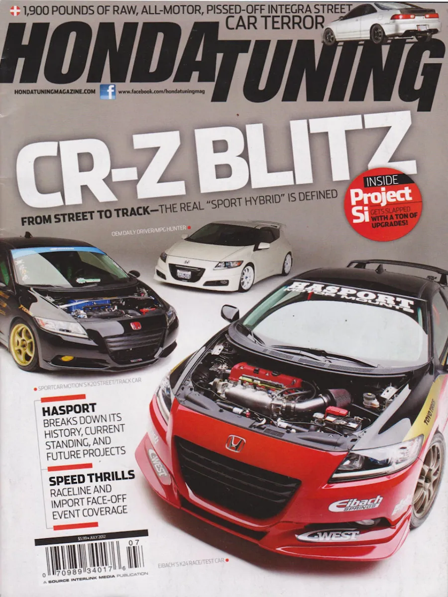 Honda Tuning Jul July 2012