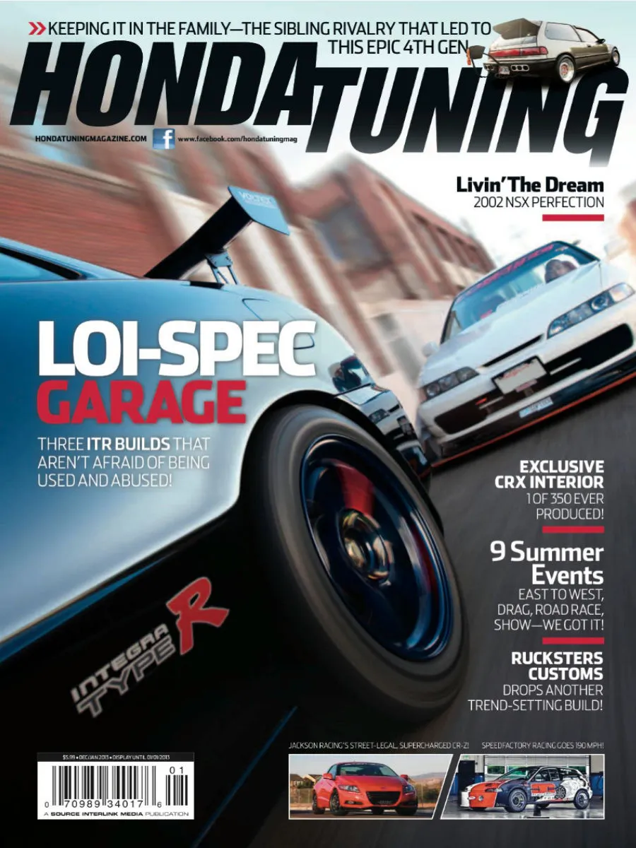 Honda Tuning Jan January 2013