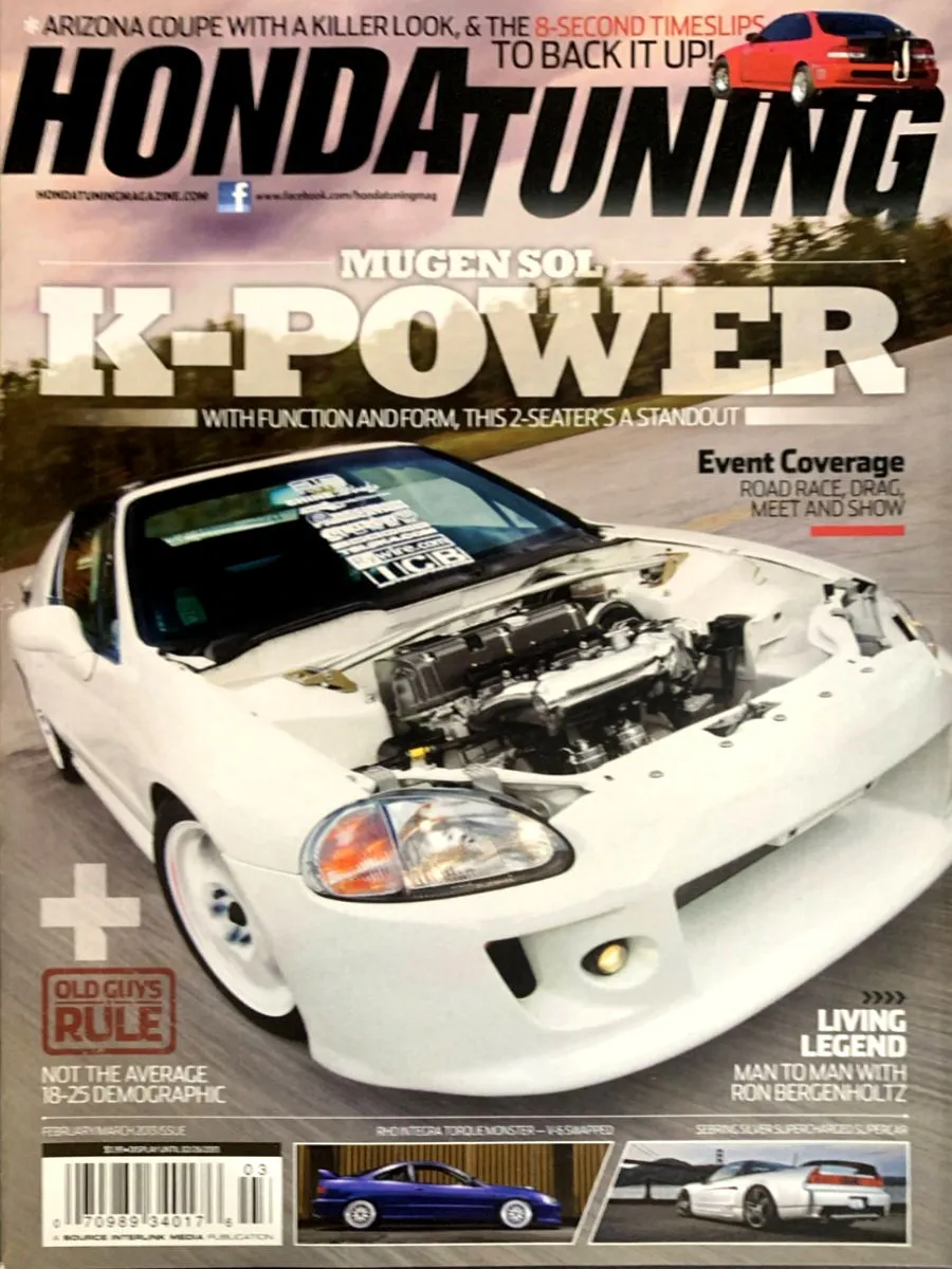 Honda Tuning Feb February Mar March 2013