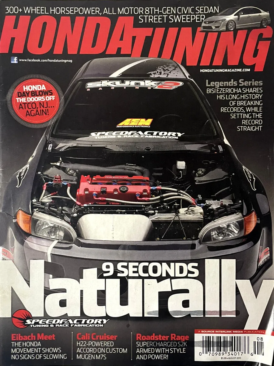 Honda Tuning Aug August 2013