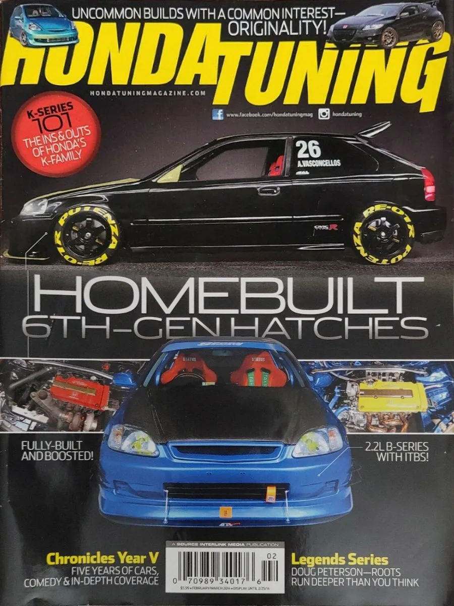 Honda Tuning Feb February Mar March 2014