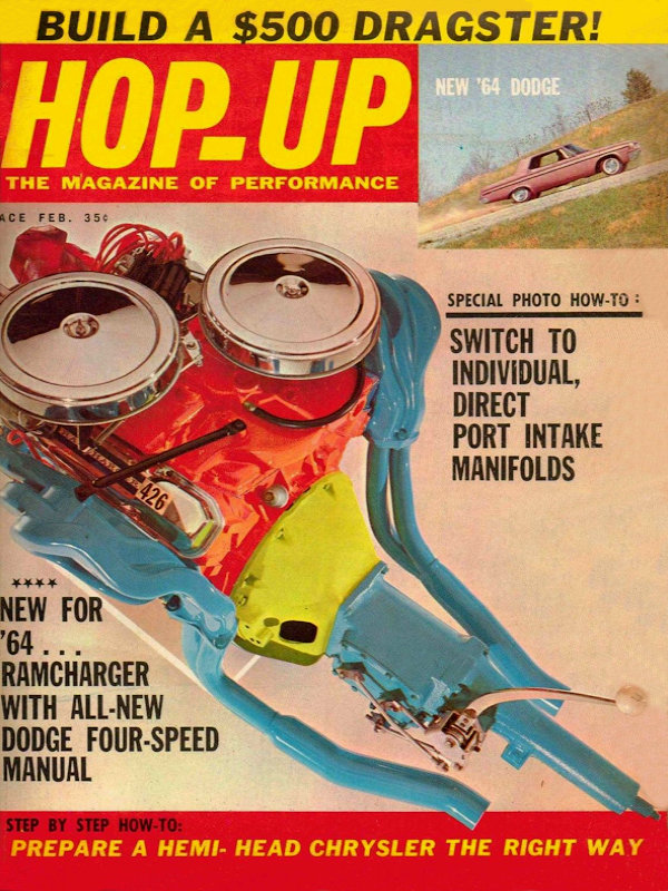 Hop-Up Feb February 1964 