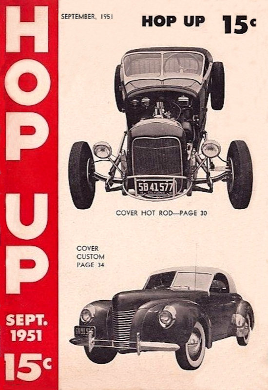Hop Up Sept September 1951