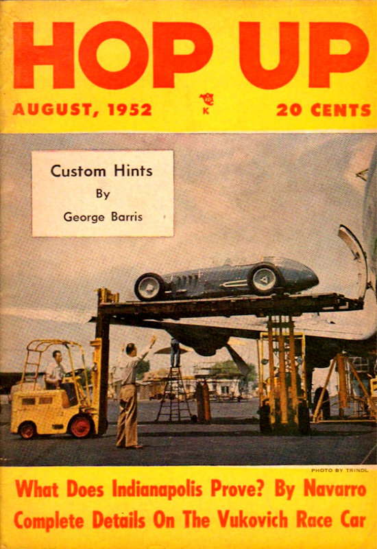 Hop Up Aug August 1952 
