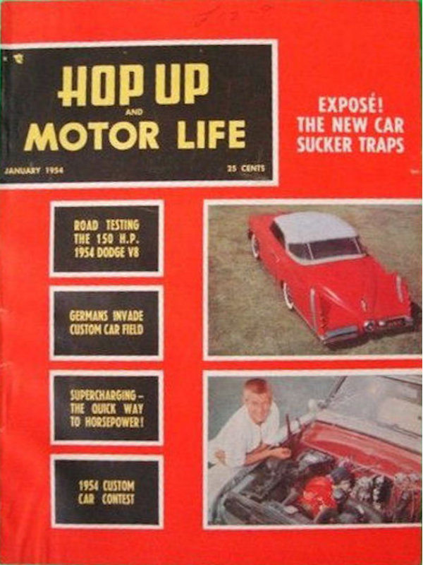 Hop Up Jan January 1954 