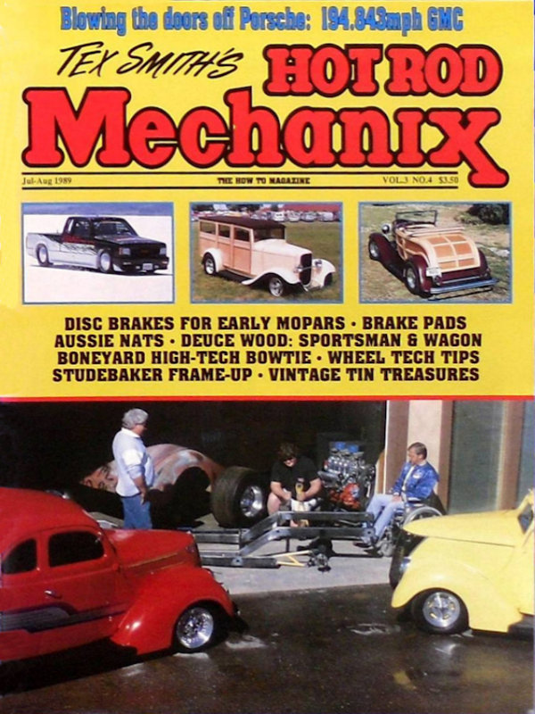 Hot Rod Mechanix July August Aug 1989