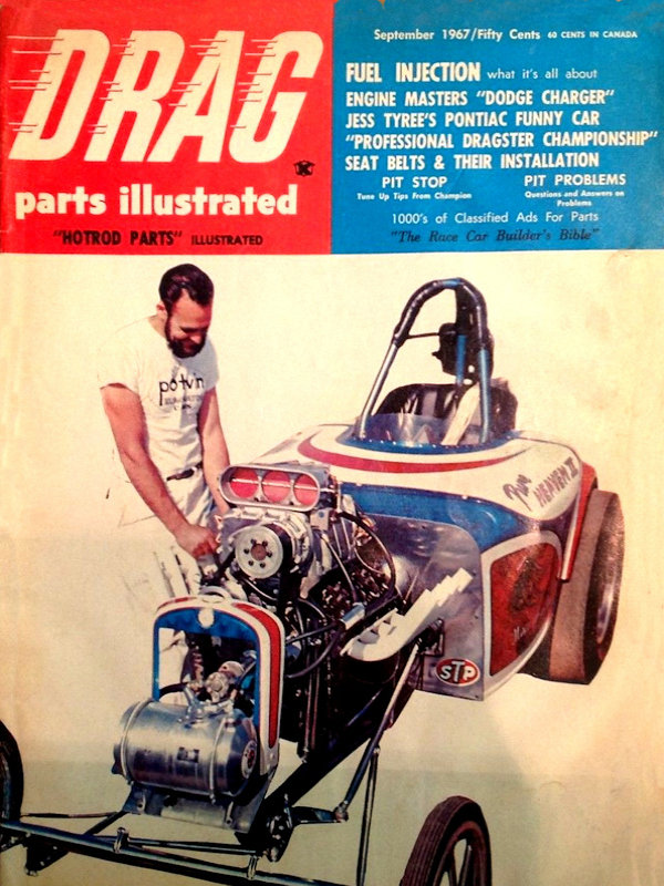 Drag Parts Illustrated Sept September 1967 