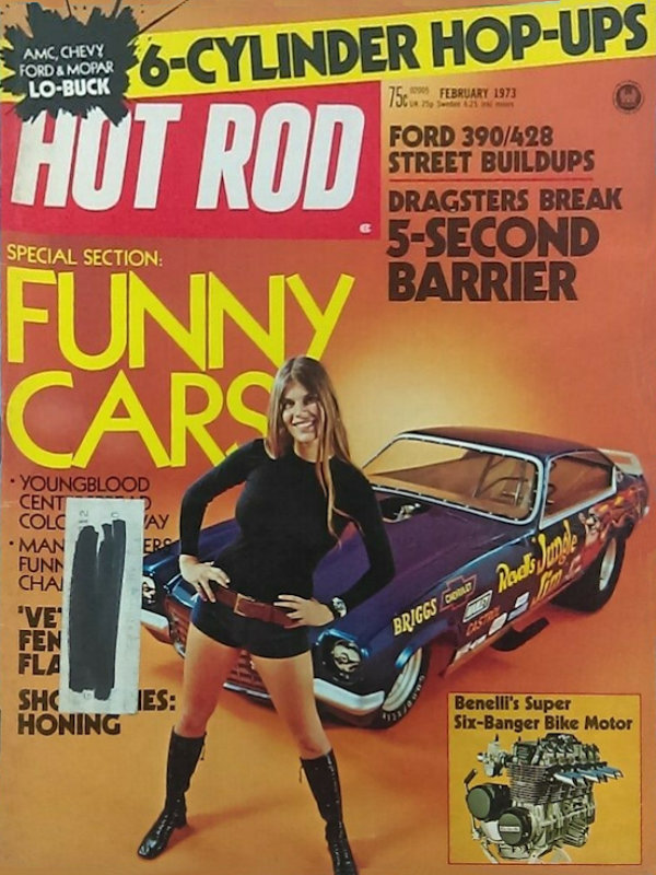 Hot Rod Feb February 1973 