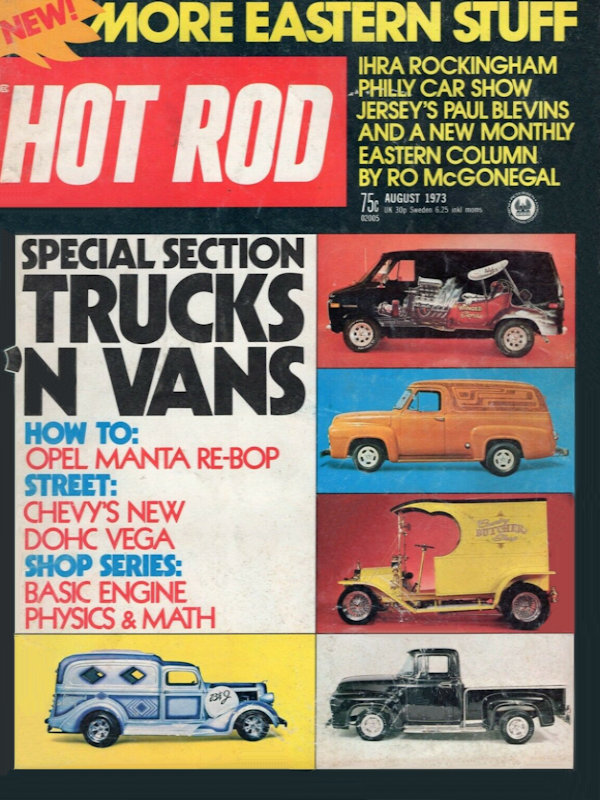 Hot Rod Aug August 1973 