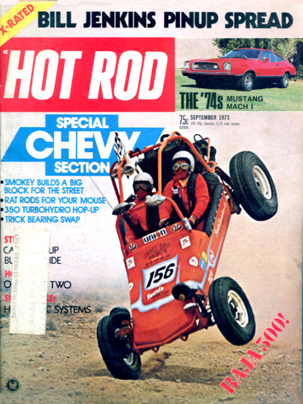 Hot Rod Sept September 1973