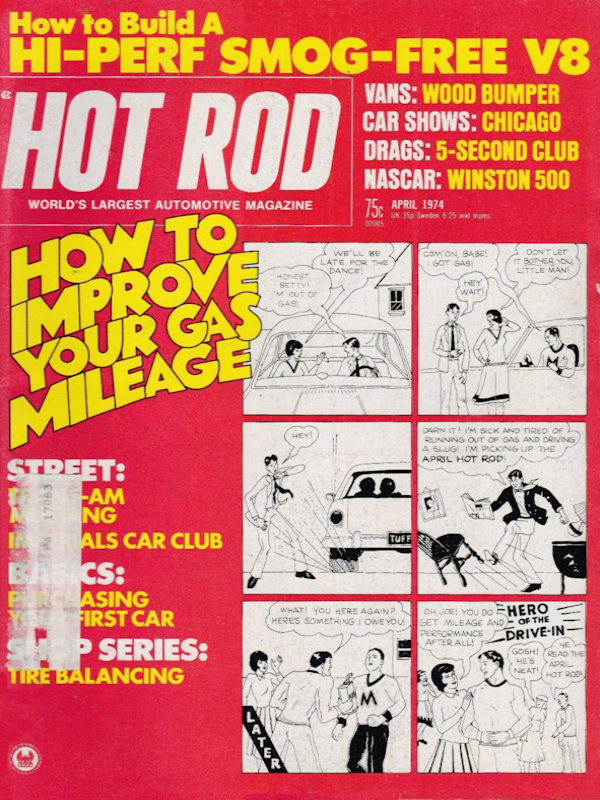 Hot Rod Apr April 1974 
