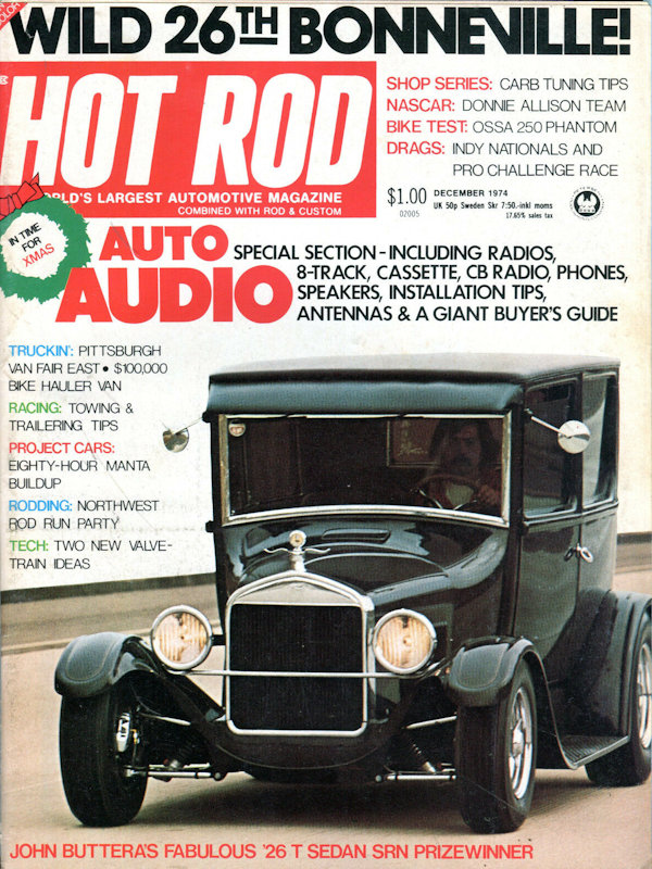 Hot Rod Dec December 1974 