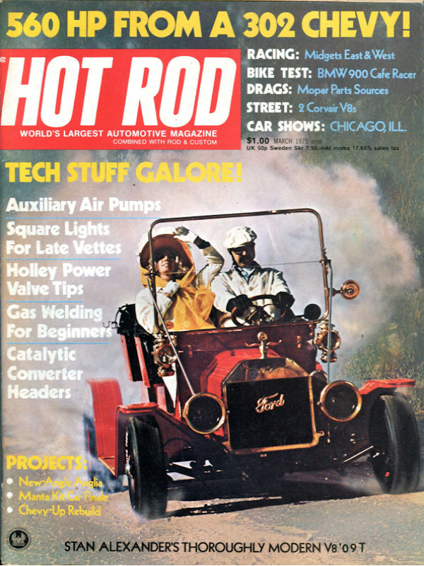 Hot Rod Mar March 1975 