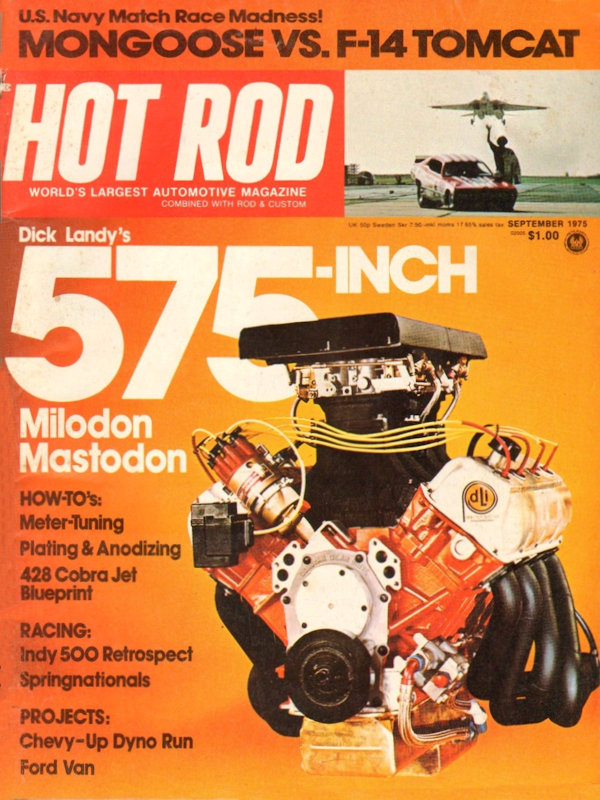 Hot Rod Sept September 1975