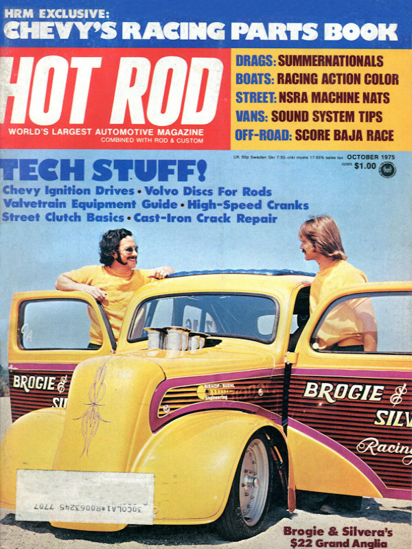 Hot Rod Oct October 1975 