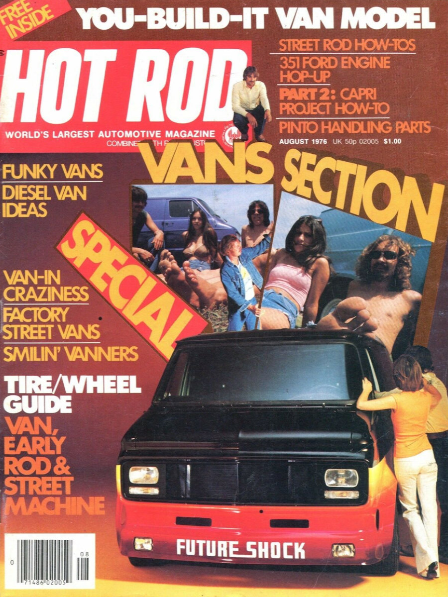 Hot Rod Aug August 1976 