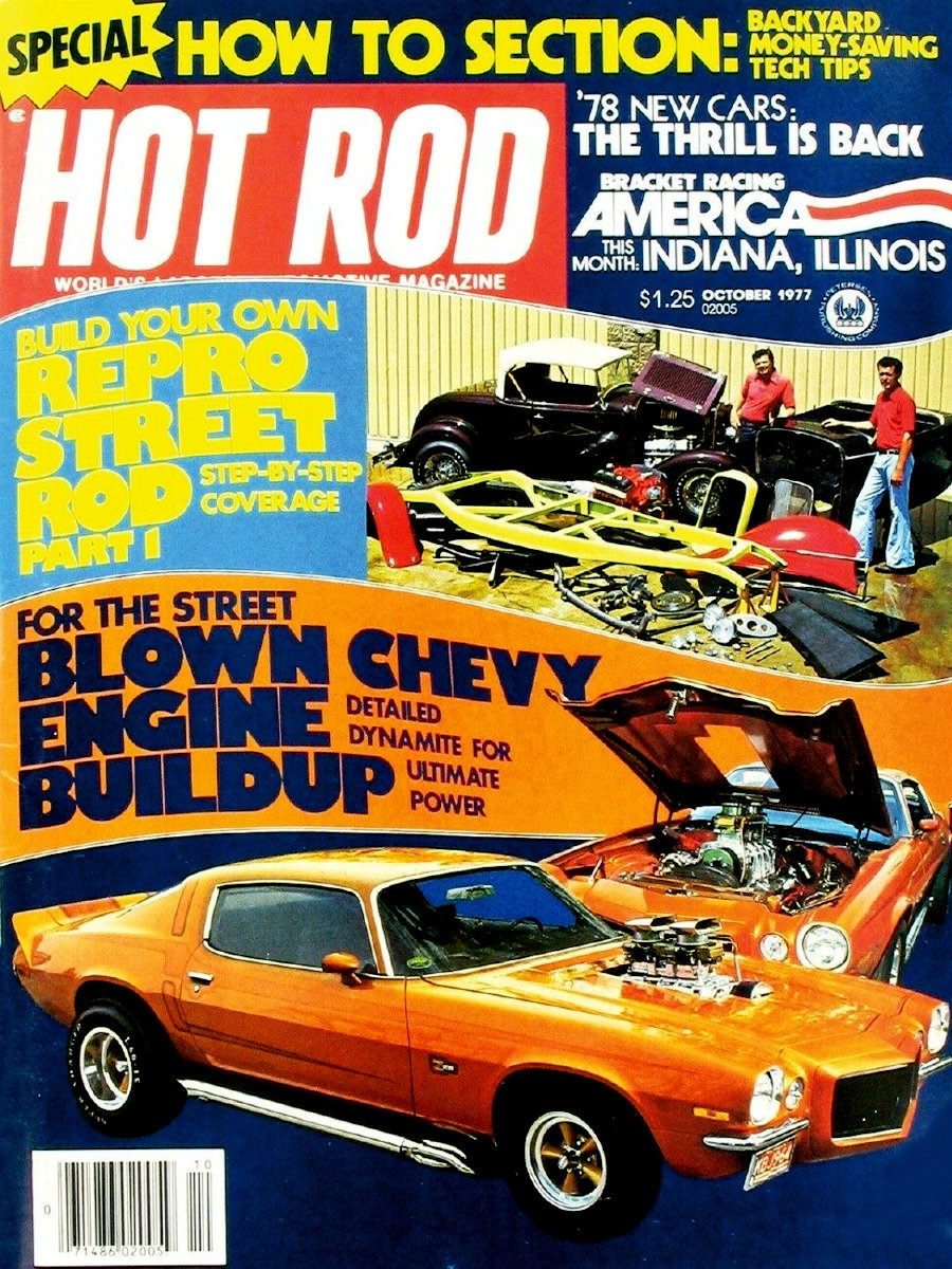 Hot Rod Oct October 1977 