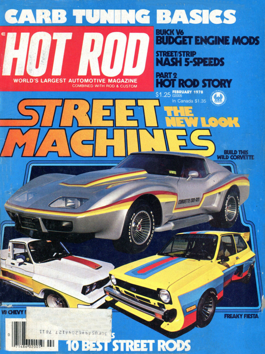 Hot Rod Feb February 1978 