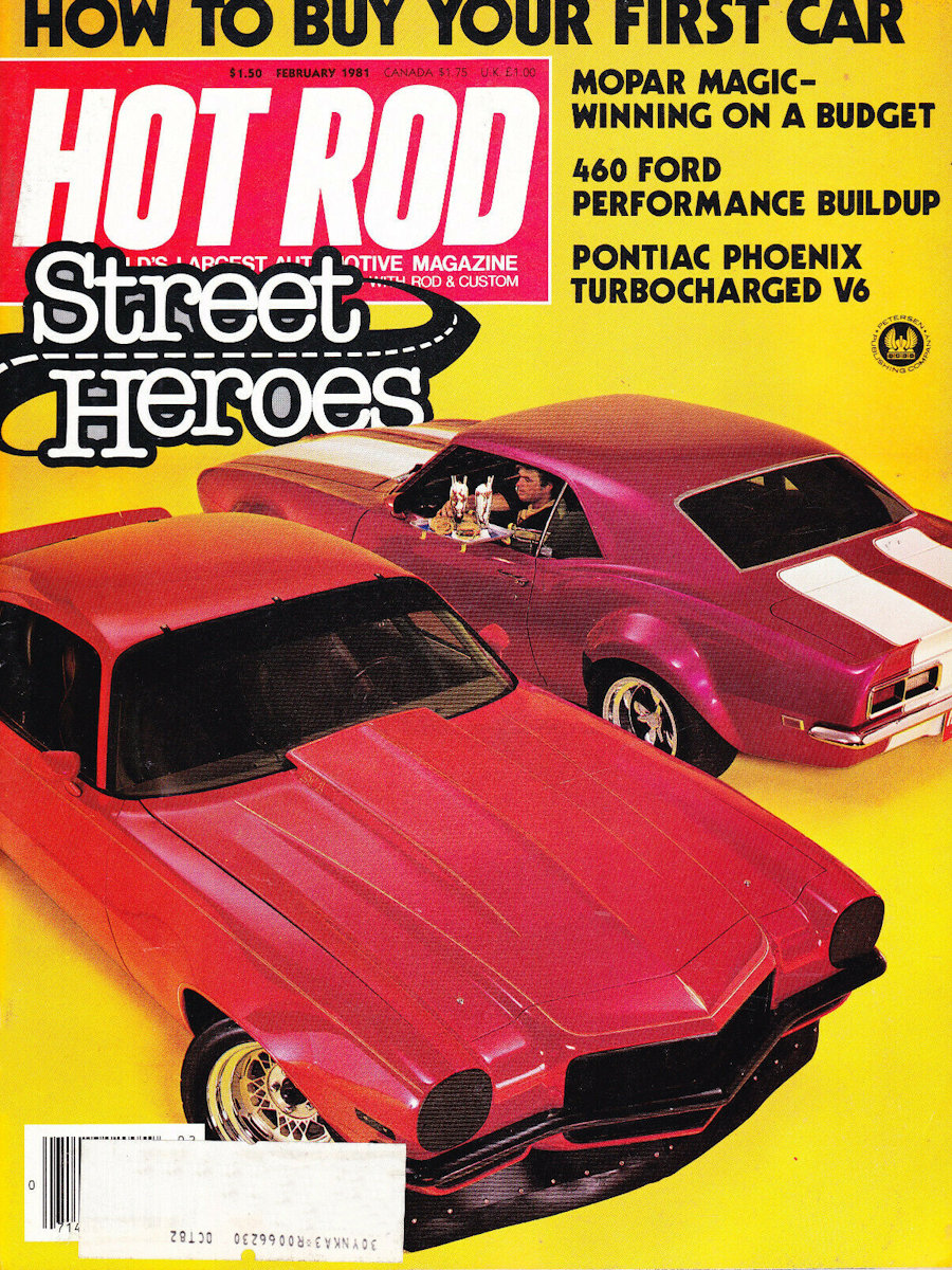 Hot Rod Feb February 1981 