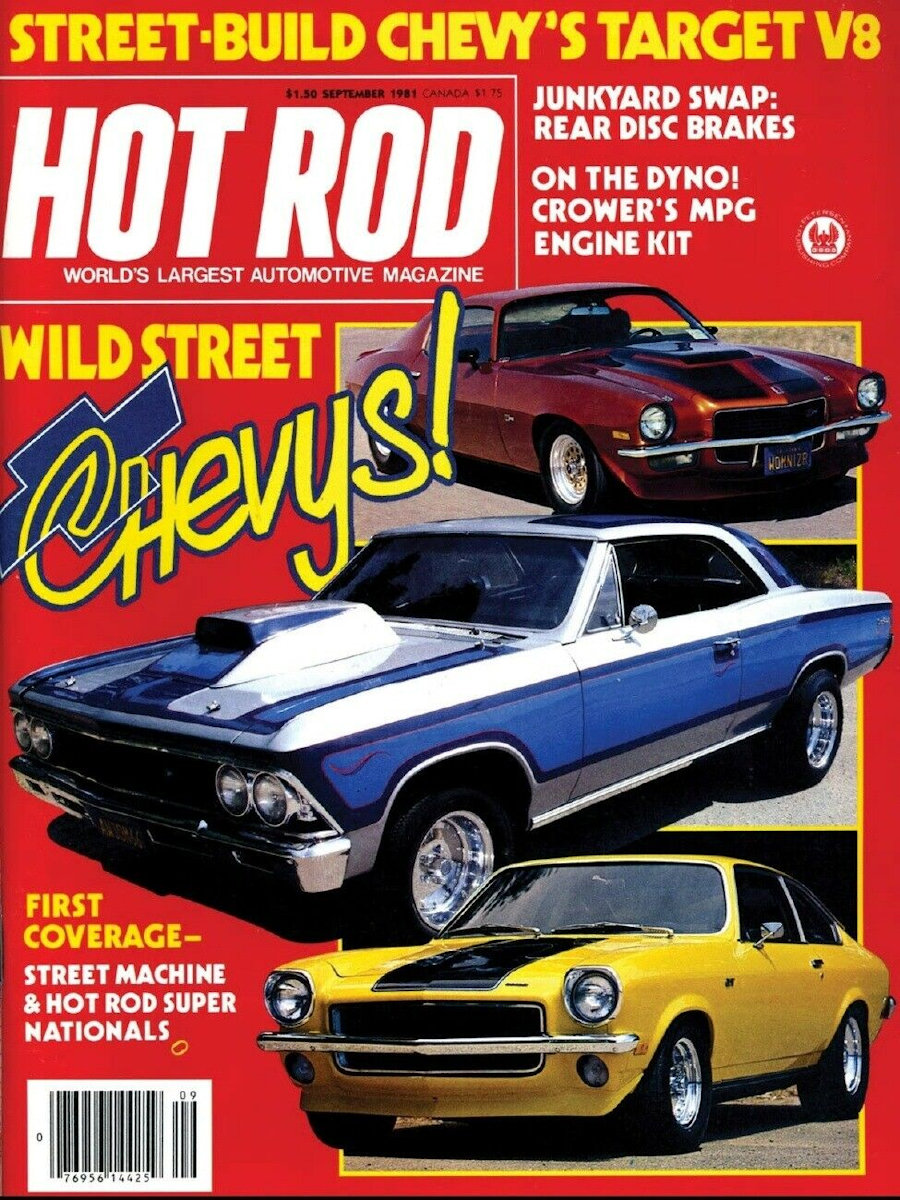 Hot Rod Sept September 1981