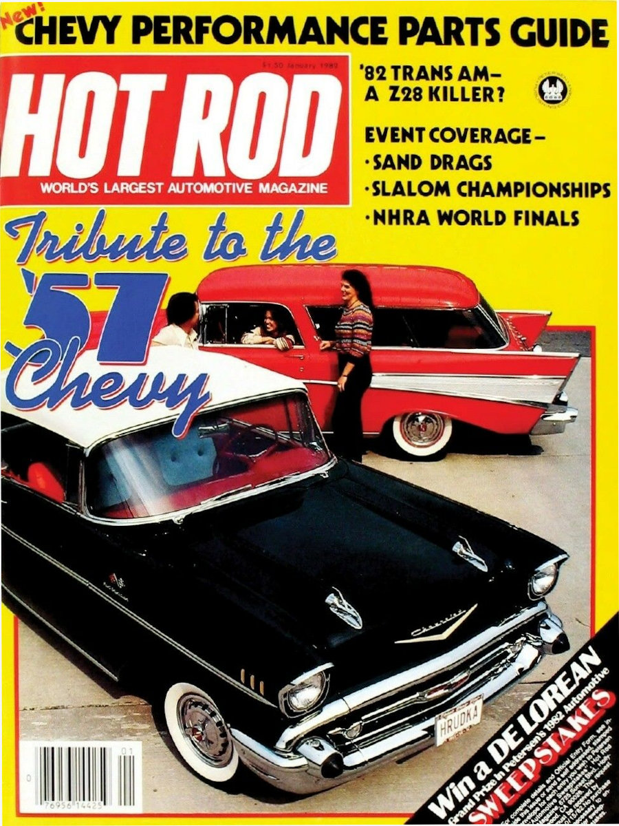 Hot Rod Jan January 1982 