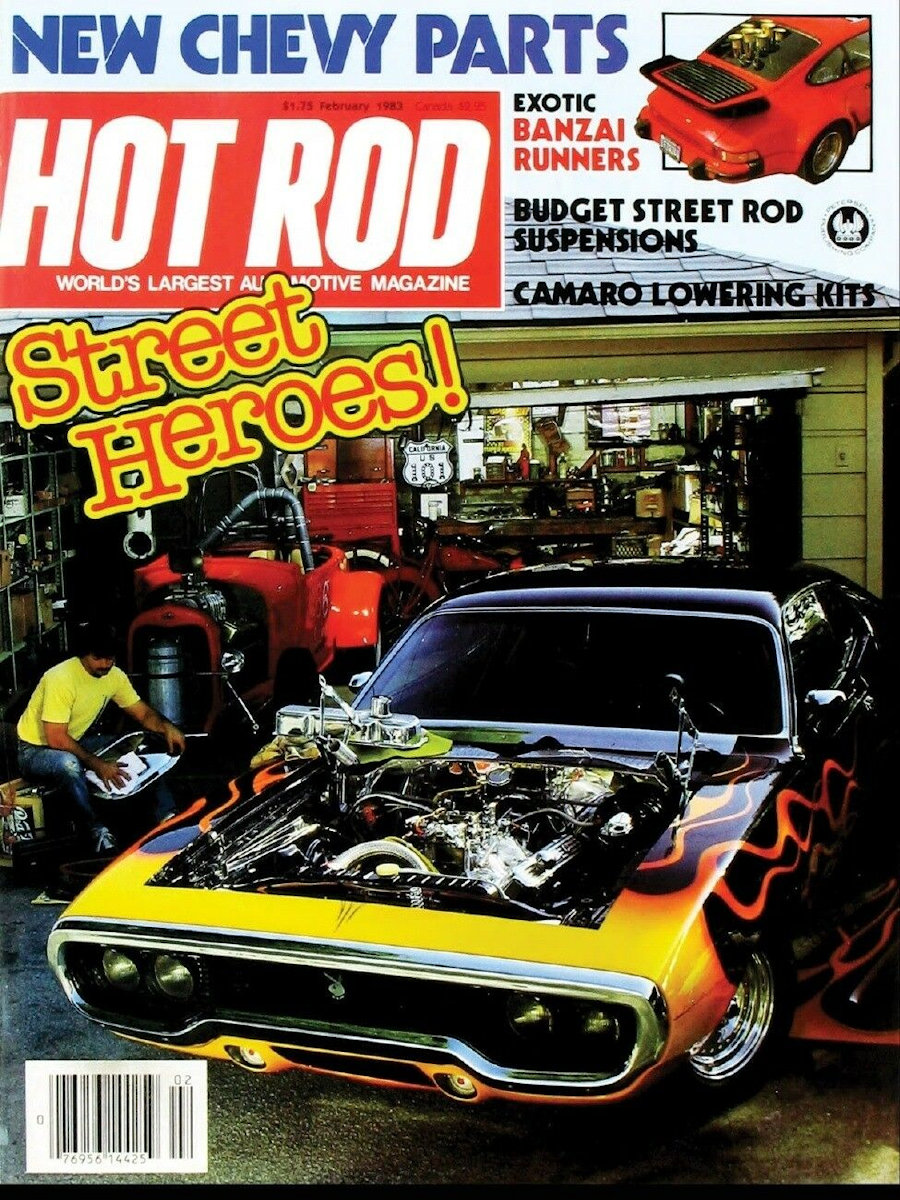 Hot Rod Feb February 1983 