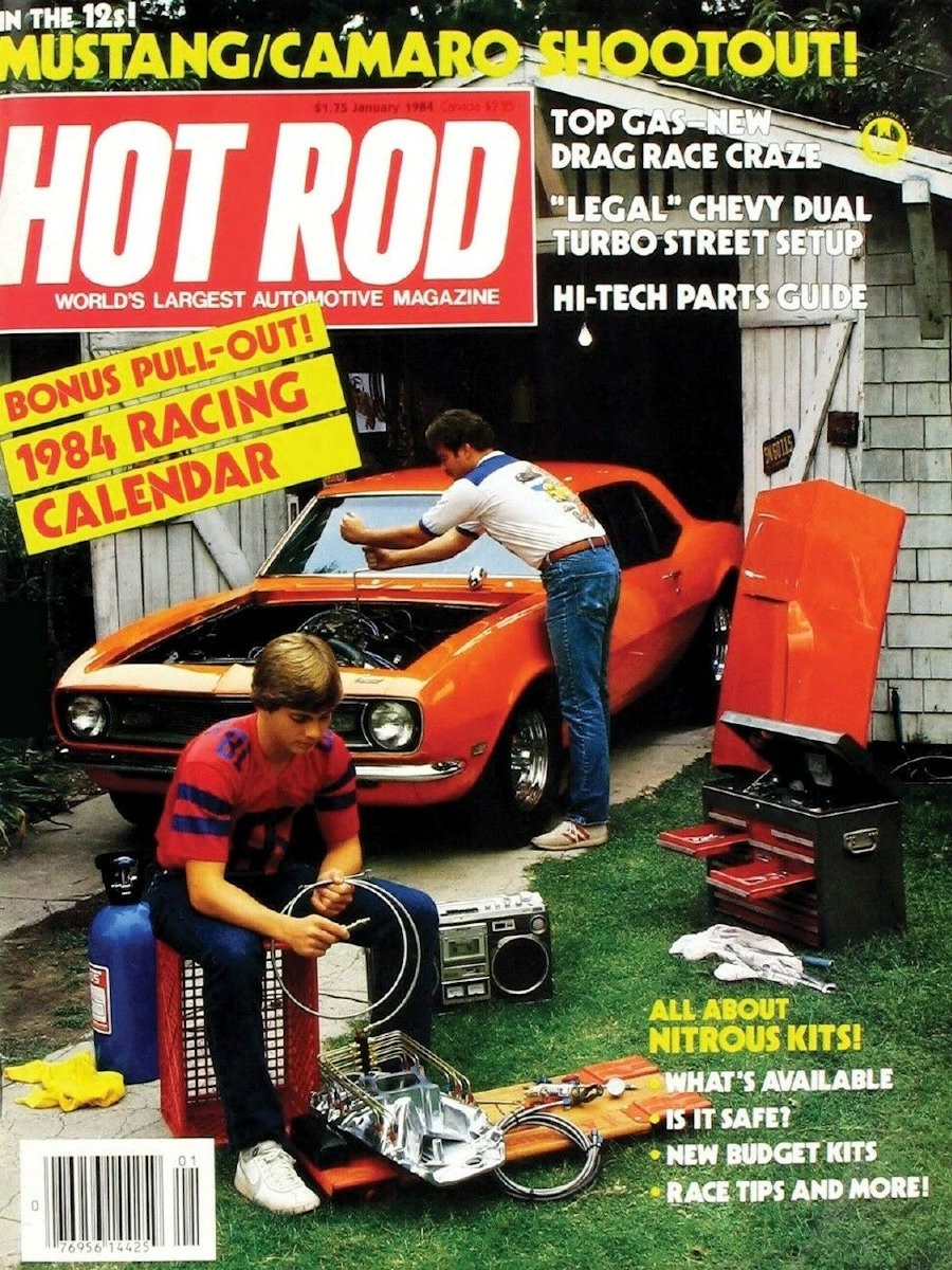 Hot Rod Jan January 1984 