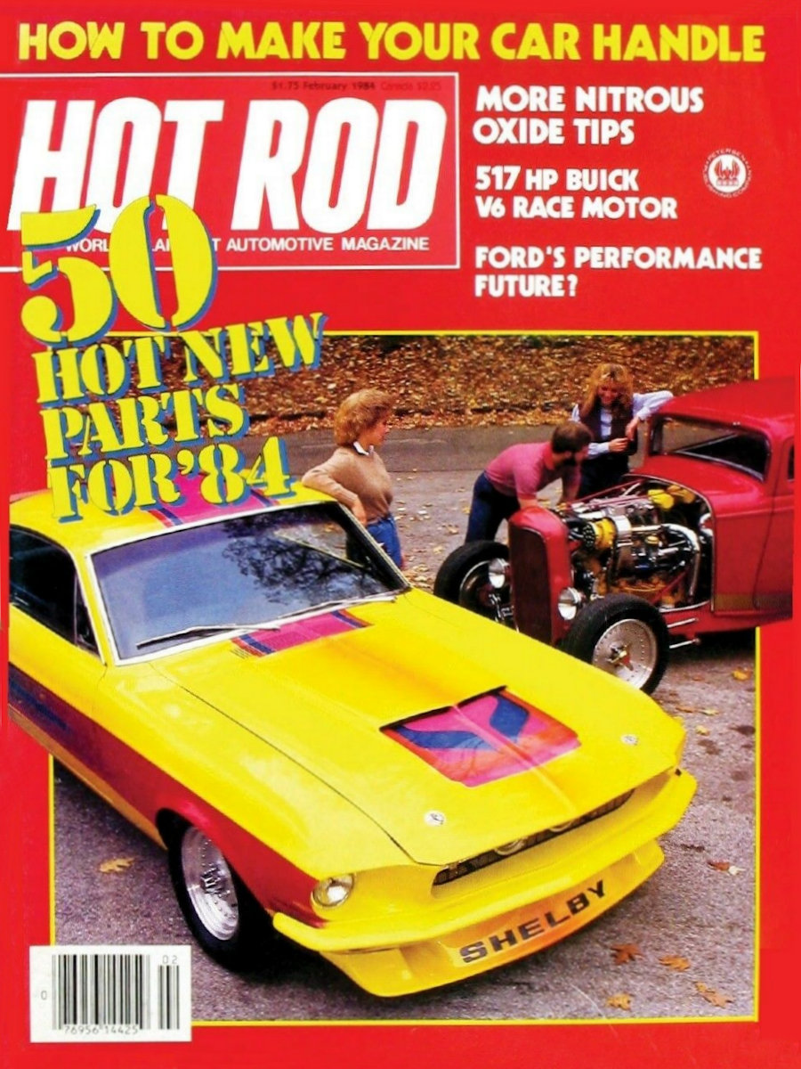 Hot Rod Feb February 1984 
