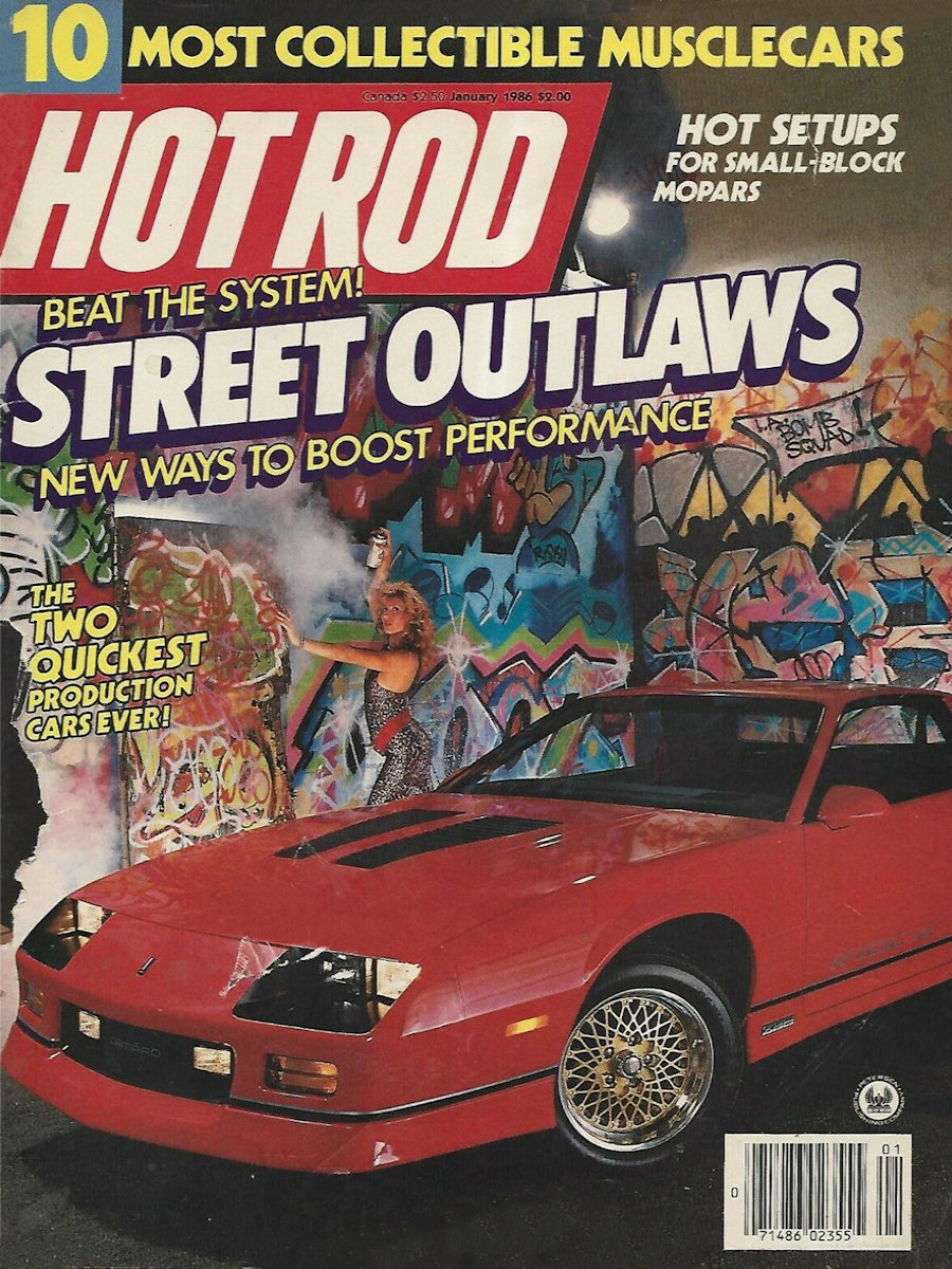 Hot Rod Jan January 1986 