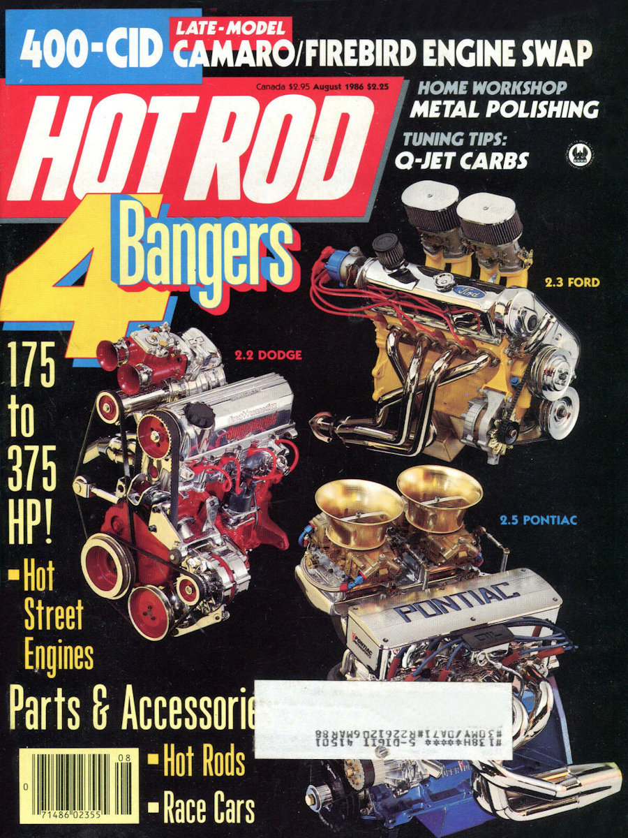 Hot Rod Aug August 1986