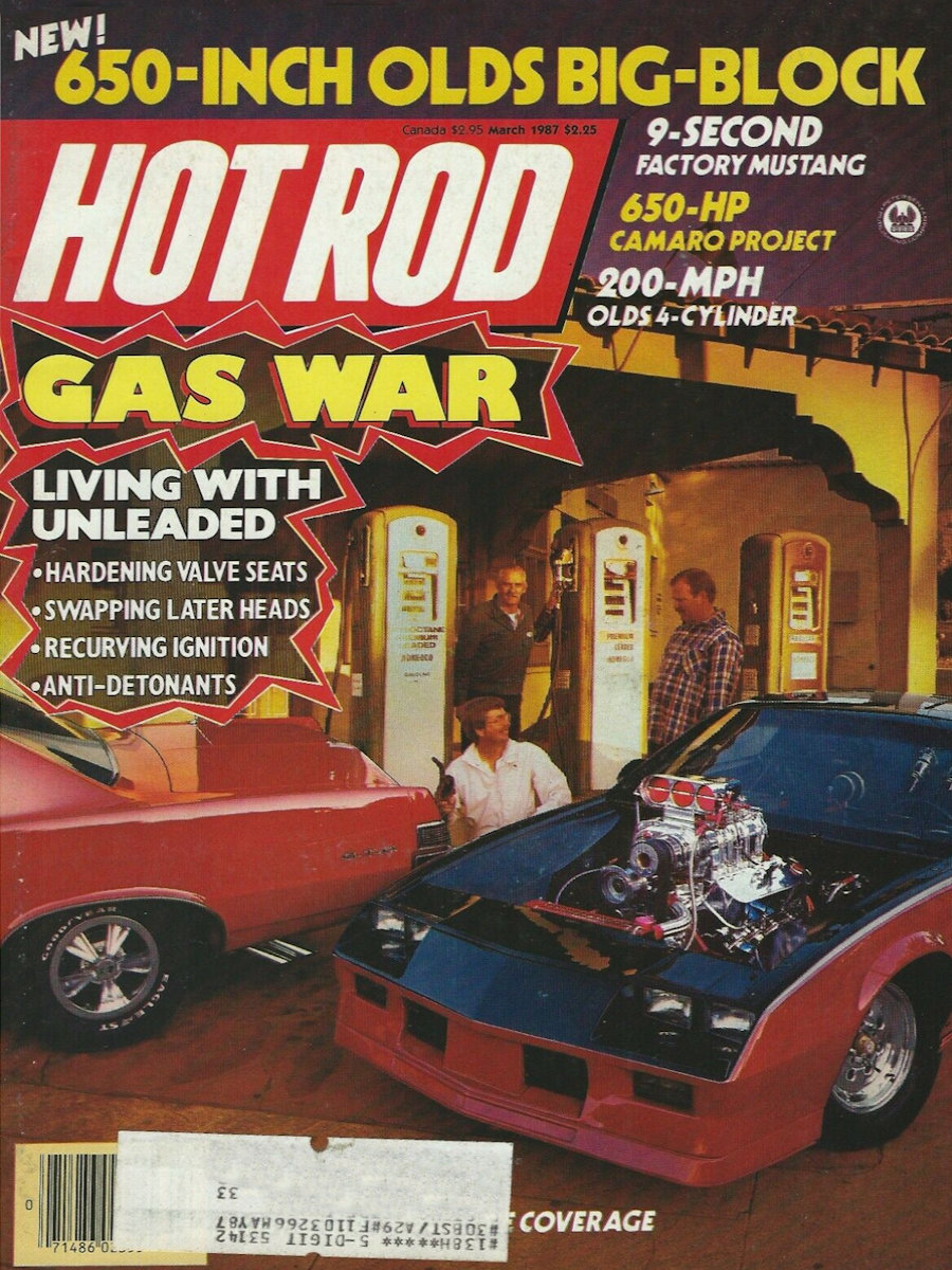 Hot Rod Mar March 1987 