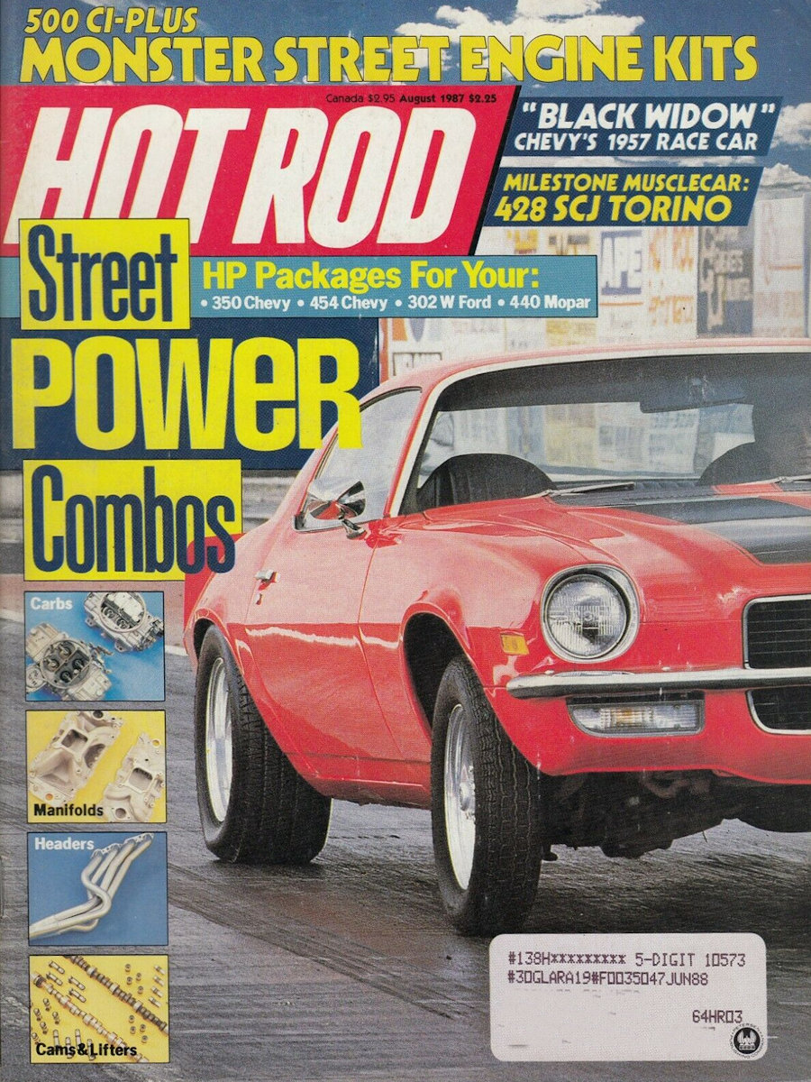 Hot Rod Aug August 1987